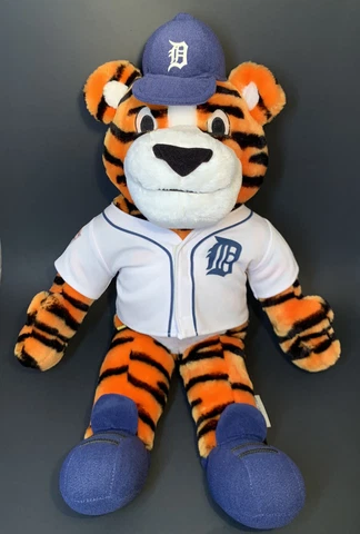 Detroit Tigers Mascot Paws Build A Bear Stuffed Plush 2005 All-Star Game Jersey Cover