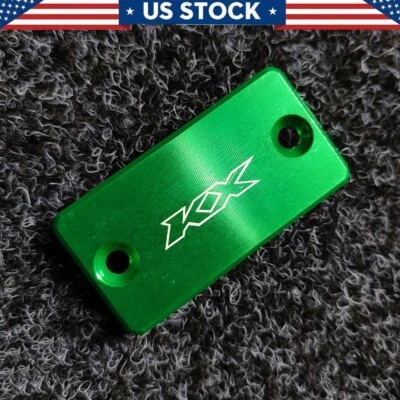 Cubierta de depósito de líquido de frenos delantero para KAWASAKI KX450F KX250F KX 65 80 125 100 Foto 1 de 4