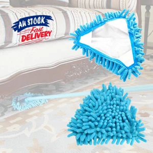 Replacement Cloth Parts Mop Cleaner Triangle Microfibre mop Washable Pads head - Picture 1 of 7