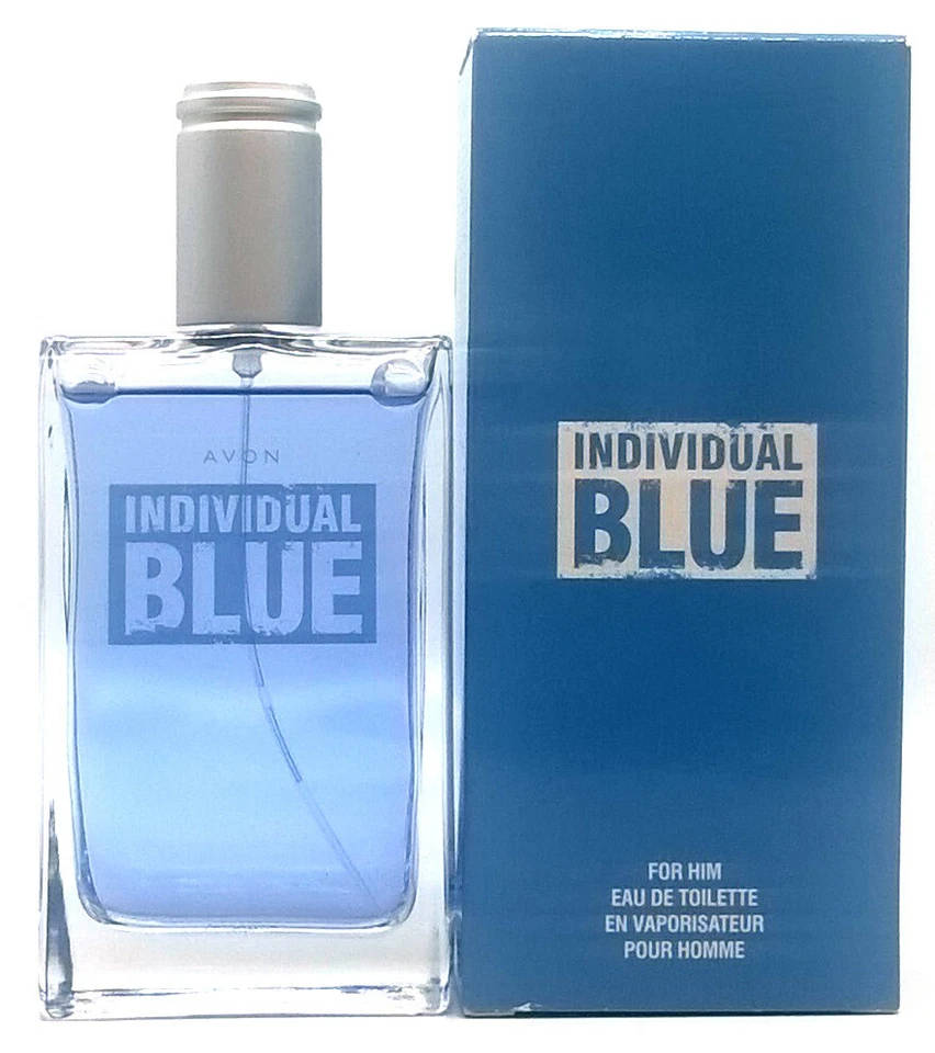 AVON Individual Blue Eau de Toilette Spray Natural 100 ml - 3,4 fl. oz Foto 1 de 1