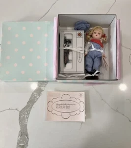 Madame Alexander Collecting Trains 8" Doll with Papers and Original Box NOS - Picture 1 of 7