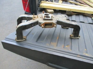 1938 1939  Packard V12 Cylinder Intake Manifold Angled Carburetor Mount - Picture 1 of 5