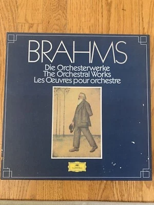 BRAHMS/ Bernstein / Böhm - Orchestral Works - 7LP Box Set 1983 DG 2740275 * /NM - Image 1 of 4