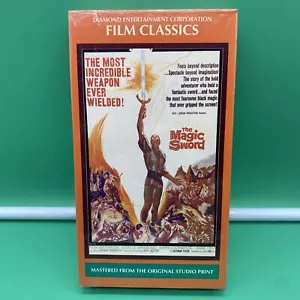 NEW The Magic Sword Film Classics VHS Basil Rathbone Diamond Entertainment 1995 - Picture 1 of 5