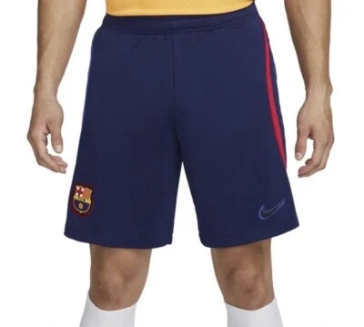 Pantalones Cortos de Fútbol Nike Dri-Fit FC Barcelona Strike Para Hombre Calce Ajustado DH7711-492 Foto 1 de 4