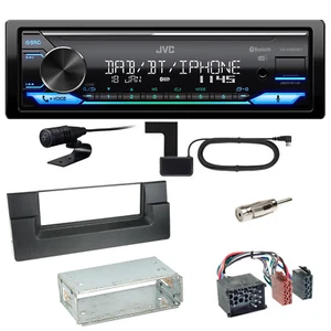 JVC KD-X482DBT Bluetooth DAB USB Einbauset für BMW 5er E39 bis 09/2000 - Bild 1 von 1
