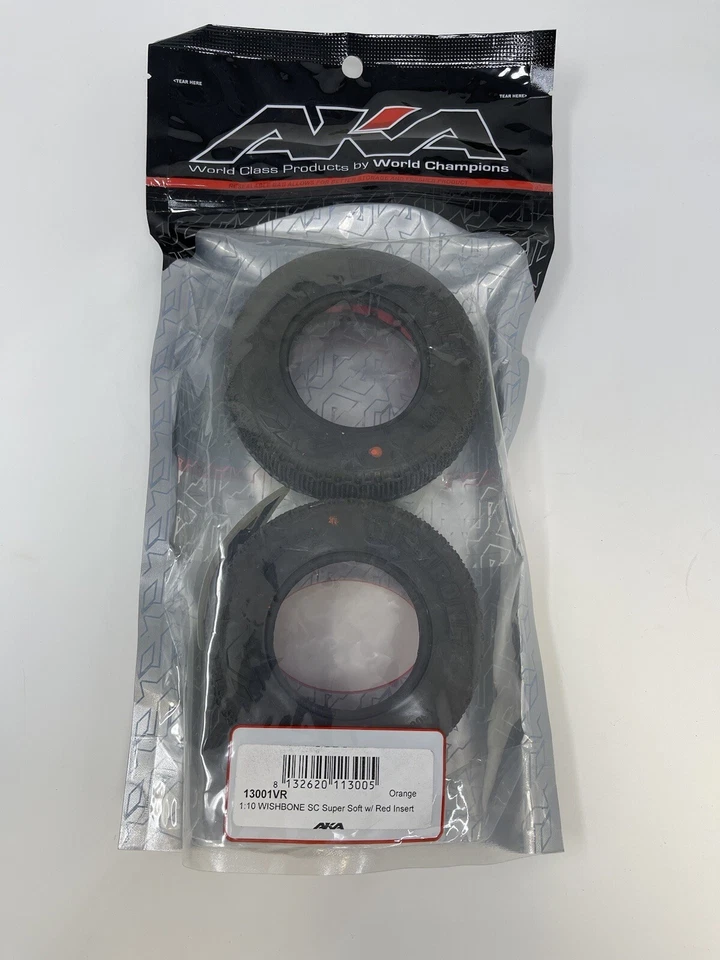 Neumáticos de curso corto también conocidos como Wishbone con insertos rojos (2) (compuesto naranja) 13001VR Foto 1 de 1