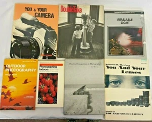 Photo Book Lot of 6 Vintage Practical Composition Outdoor Indoor Photography - Picture 1 of 12