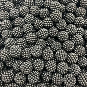 Colorful Bayberry Bead Round Loose Spacer Beads Jewelry Makings 12mm 20Pcs/Lot - Picture 1 of 27