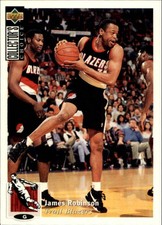 1994-95 Collector's Choice International French Card #26 James Robinson