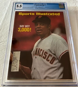 Willie Mays July 7/27/1970 Sports illustrated Magazine Graded CGC 5.5 - Picture 1 of 4