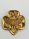 Vintage Girl Scout Pin Badge Eagle 4 star