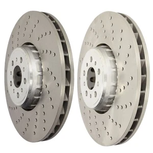 Discos de freno delanteros SHW perforados 395 mm R90 x2 para BMW X3M X4M F97 X5M F95 X6M F96 - Imagen 1 de 8