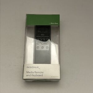 Insignia™ - Media Remote & Keyboard for Xbox One - Black NOS IOB