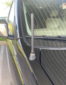 6 3/4" Short Black Antenna Mast Radio AMFM for CHRYSLER TOWN & COUNTRY 2008-2016 - Picture 1 of 16