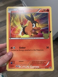 NEW Pokemon Jumbo Tepig Promo Card 25th Oversized Anniversary  MINT - Picture 1 of 1