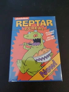 Rugrats Reptar Cereal Playing Cards Deck Poker Games Television Nickelodeon Gift - Picture 1 of 2