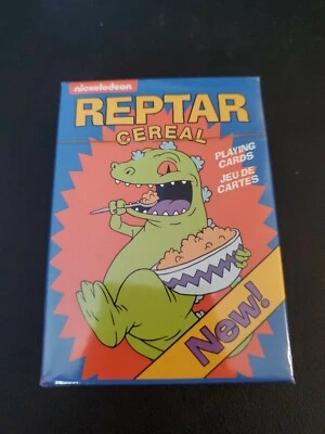 Rugrats Reptar Cereal Playing Cards Deck Poker Games Television Nickelodeon Gift - Image 1 of 2