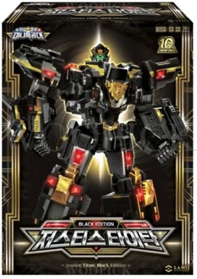 Miniforce Super Cops JUSTICE TITAN Black Limited Transformer Robot Toy ⭐EXPRESS⭐ - Image 1 of 4