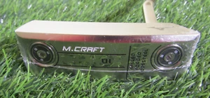 New Mizuno M. Craft OMOI 01 White Satin Putter, 34", w/Headcover & Weight Kit - Picture 1 of 7