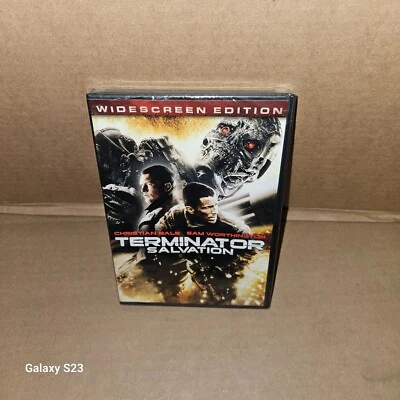 SEALED  TERMINATOR SALVATION movie CHRISTIAN BALE DVD - Image 1 of 2