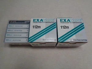 EXATAPE 112m 8mm Data Cartridge LOT of 14 New Factory Sealed with head cleaner - Picture 1 of 7