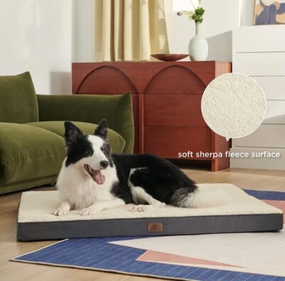Cama grande lavable impermeable para mascotas Foto 1 de 4