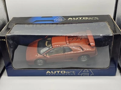 Lamborghini Diablo VT Rosso Met. 1:18 AutoArt In Box - Immagine 1 di 4