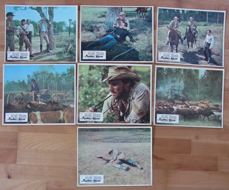 Alvarez Kelly - Richard Widmark, William Holden - 7 Aushangfotos - Bild 1 von 1