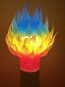 Sunbeam Mighty Bulb Rainbow Light Bulb with Silicone Spikes! - Picture 1 of 4