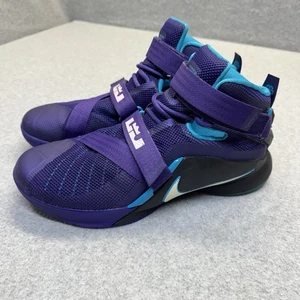 Nike LeBron Soldier 9 Summit Lake Hornets para hombre talla 11 749417-510 excelente estado - Imagen 1 de 14