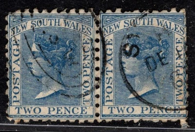 Cenentational Nuevo Par de Ballenas del Sur Cancelado SN AU-NS 62 - 1882 Foto 1 de 2