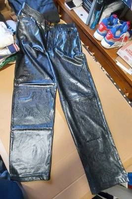 Pantalones de piel de serpiente sintética BC Ethic para hombre gris gótico metal punk rockabilly 34 Foto 1 de 4