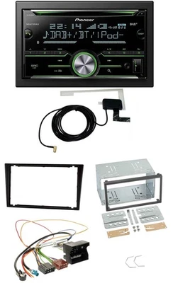 Pioneer CD USB MP3 Bluetooth 2DIN DAB Autoradio für Opel Combo C Omega B Corsa C - Bild 1 von 4