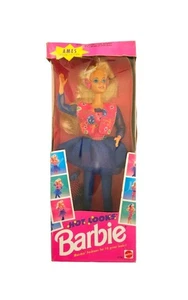 Muñeca Mattel Barbie Hot Looks 1991 edición especial Ames 👉 caja abollada  - Imagen 1 de 3