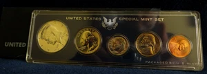 1966-P U.S. MINT-SPECIAL MINT SET--40% SILVER KENNEDY -LOOKS NEAR GEM. OGP. NR. - Picture 1 of 6