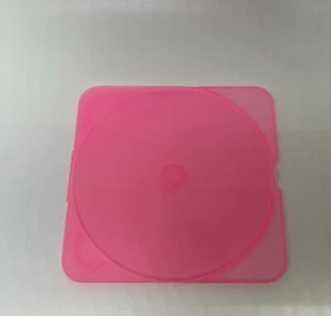 10 PIEZAS NUEVAS FUNDAS DE POLIETILENO SQUARE SHELL TRIMPAK CD DVD, ROSA, TRIMPAK-ROSA - Imagen 1 de 1