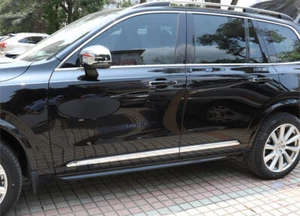 2015-2022 Fit For Volvo XC90 ABS Car Chrome Body Side Door Molding Cover Trim 4P - Picture 1 of 8