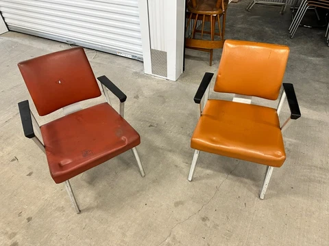 Mid Century Good Form General Fireproofing Co.  Atomic armchair (1) of five Cover