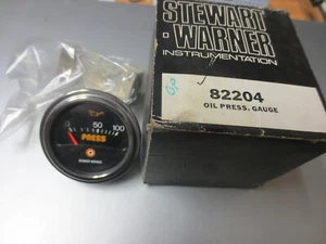 Stewart Warner 82204,Oil Pressure Gauge - Picture 1 of 1