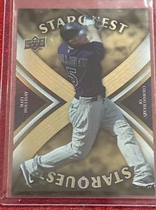 2008 Upper Deck Starquest Ultra Rare Matt Holliday #SQ-7 Mint Unscratched Back - Picture 1 of 10