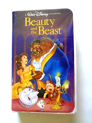 BEAUTY AND THE BEAST VHS 1992 WALT DISNEY CLASSIC - Image 1 of 4