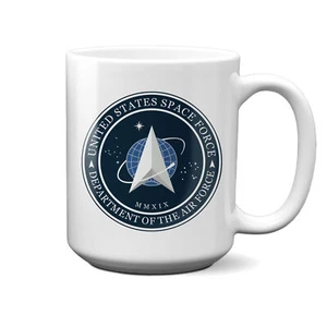 Taza de la Fuerza Espacial 15 oz - Imagen 1 de 2