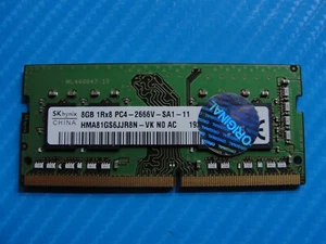 Lenovo Y545 SK Hynix 8GB 1Rx8 PC4-2666V Memory RAM SO-DIMM HMA81GS6JJR8N-VK - Picture 1 of 2