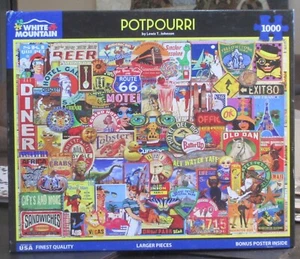 POTPOURRI - Completo - PUZZLE MONTAÑA BLANCO - Imagen 1 de 2