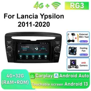 For Lancia YPSILON 2011-2020 Car Radio CarPlay Android Multimedia Player GPS - Picture 1 of 29