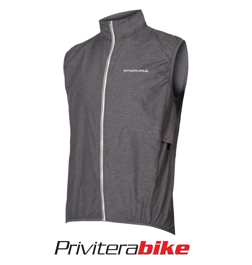 ENDURA GILET ANTIVENTO SUPERLEGGERO PAKAGILET NERO - Immagine 1 di 3