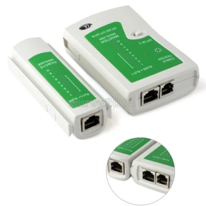 RJ45 RJ11 Cat5e Cat6 Network Lan Cable Tester Test Tool New - Afbeelding 1 van 4