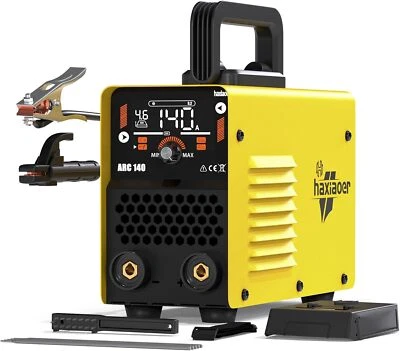 HAXIAOER 140A ARC Welder 240V, 2 in 1 MMA Lift TIG Stick Welder IGBT with Welding Rods