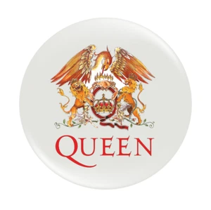 Queen Button Badge 58mm (2.25") - Picture 1 of 2